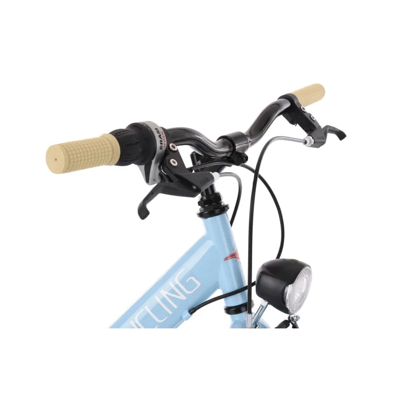 Dziewczęcy Rower Miejski 24 Bagażnik 6 Bieg Damka