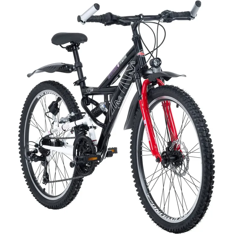 Dziecięcy Rower Górski 24 Amortyzowany 21 Biegów