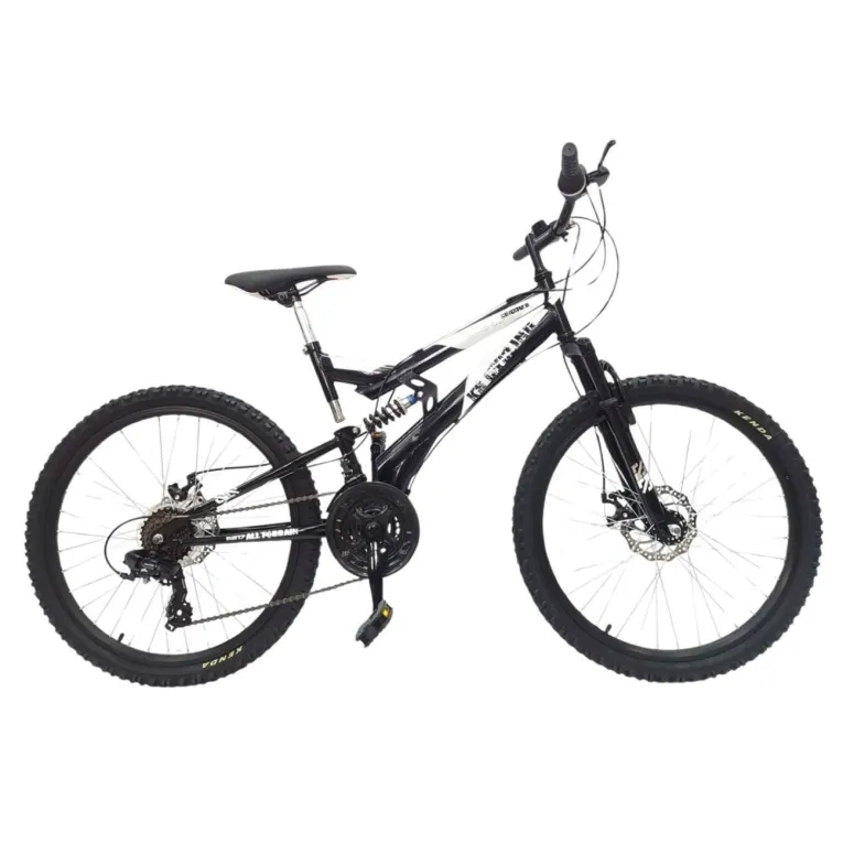 Rower Górski Dziecięcy 24 Uniwersalny Tarcze Pełna Amortyzacja Dzwonek