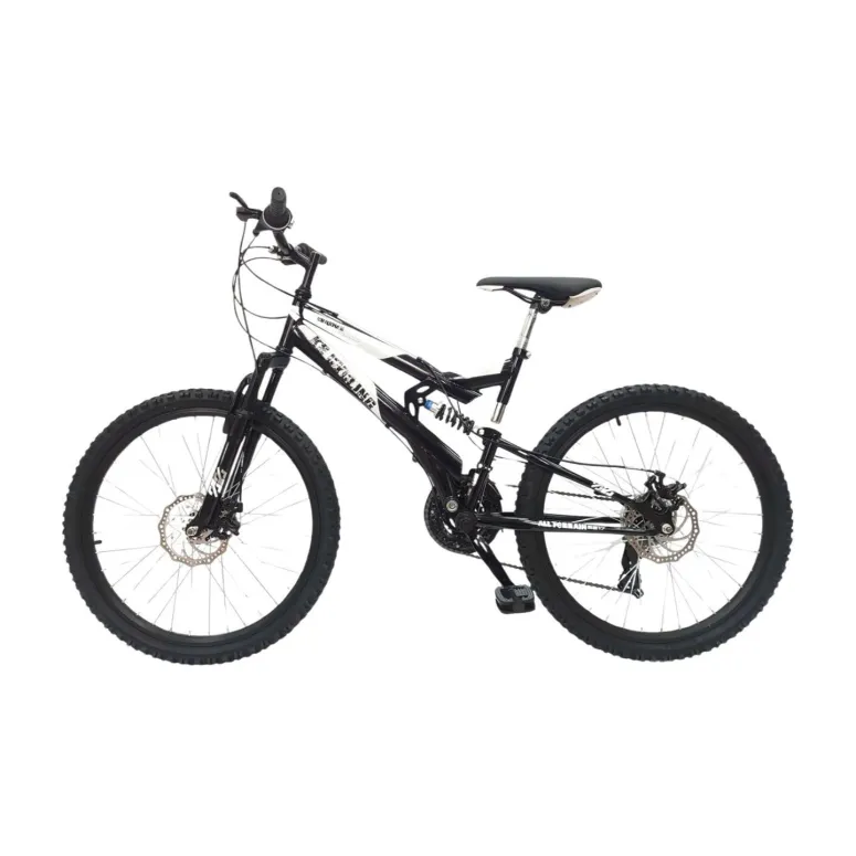 Rower Górski Dziecięcy 24 Uniwersalny Tarcze Pełna Amortyzacja Dzwonek