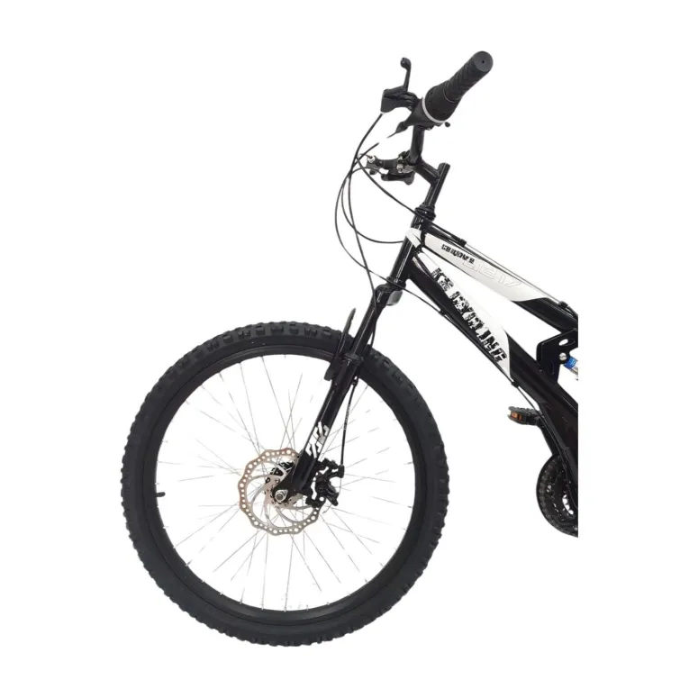Rower Górski Dziecięcy 24 Uniwersalny Tarcze Pełna Amortyzacja Dzwonek