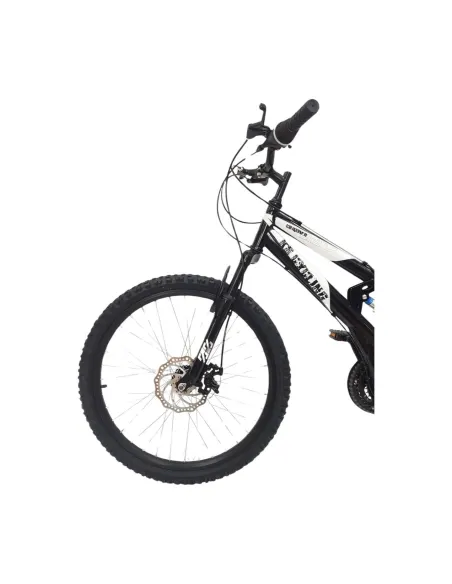 Rower Górski Dziecięcy 24 Uniwersalny Tarcze Pełna Amortyzacja Dzwonek