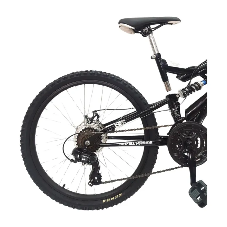Rower Górski Dziecięcy 24 Uniwersalny Tarcze Pełna Amortyzacja Dzwonek