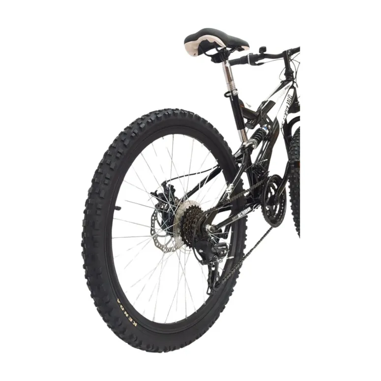 Rower Górski Dziecięcy 24 Uniwersalny Tarcze Pełna Amortyzacja Dzwonek