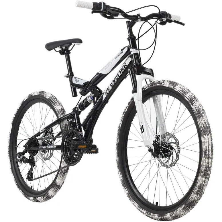 Rower Górski 24 Młodzieżowy Tarcze Amortyzacja