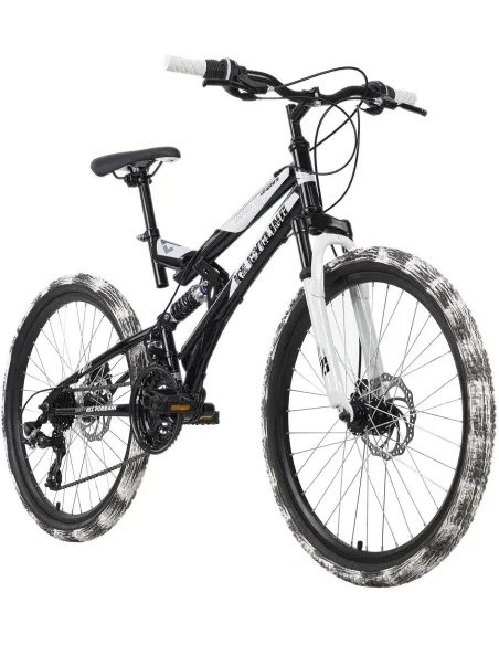 Rower Górski 24 Młodzieżowy Tarcze Amortyzacja