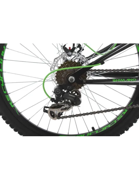 Rower Górski Młodzieżowy 24 Amortyzacja 21 Biegów