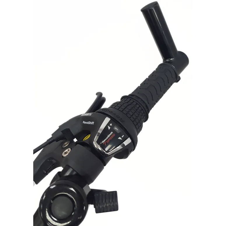 Rower Górski 24 Dziecięcy MTB Pełna Amortyzacja Oświetlenie Tarcze Dynamo