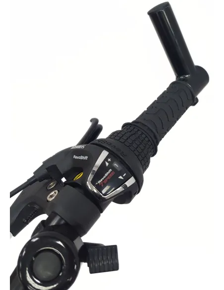 Rower Górski 24 Dziecięcy MTB Pełna Amortyzacja Oświetlenie Tarcze Dynamo