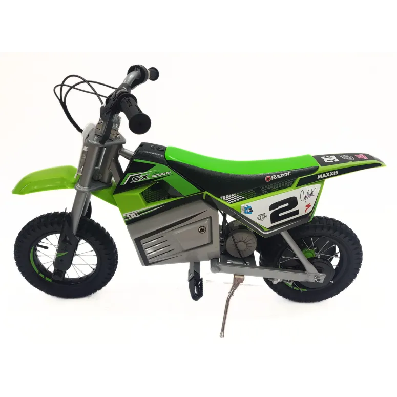 Motor Elektryczny Dziecięcy 12" Razor SX350 Green 250W 20km/h Do 64kg 11km