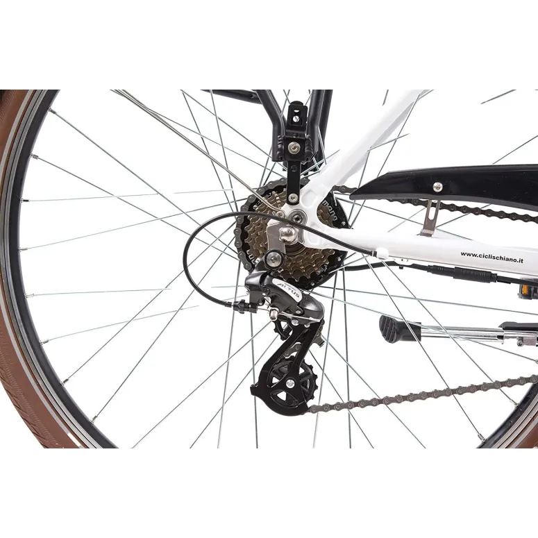 Rower Elektryczny 28 Wspomaganie 10,4Ah 250W ALU