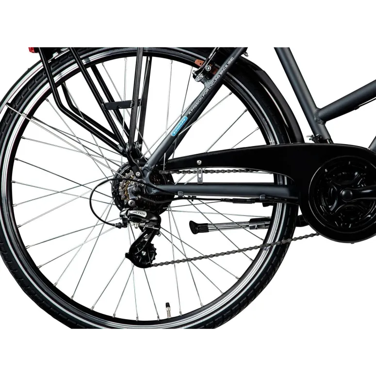 Elektryczny Rower Trekkingowy 28 Aluminiowy Wspomaganie 250W 3 Tryby Damski