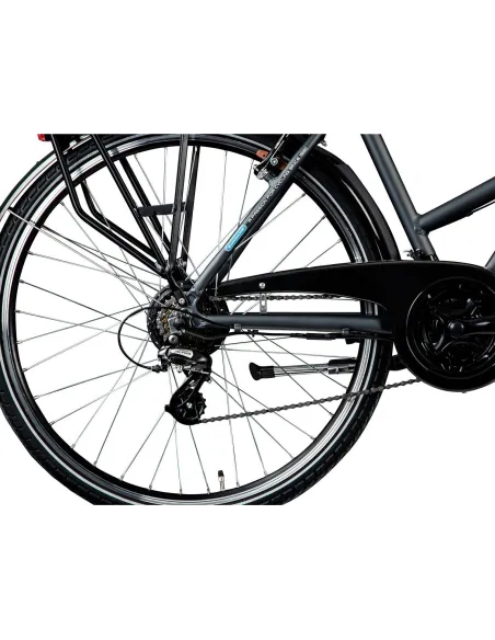 Elektryczny Rower Trekkingowy 28 Aluminiowy Wspomaganie 250W 3 Tryby Damski