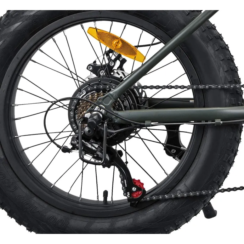 Rower Elektryczny 20 Fatbike Wspomaganie 250W ALU
