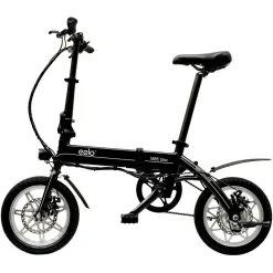 Rower Elektryczny Składany 14 ALU Tarcze Składak 250W Wspomaganie 3 Tryby