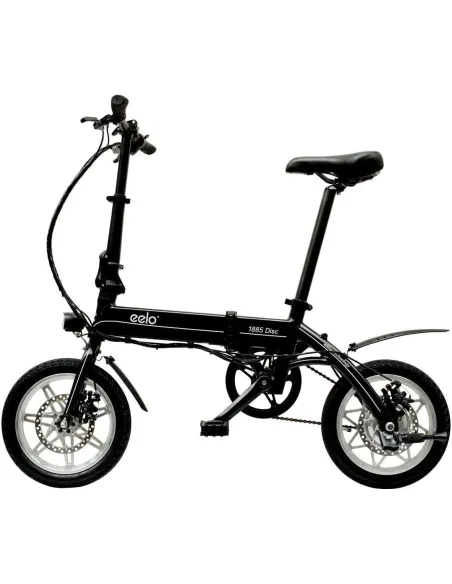 Rower Elektryczny Składany 14 ALU Tarcze Składak 250W Wspomaganie 3 Tryby