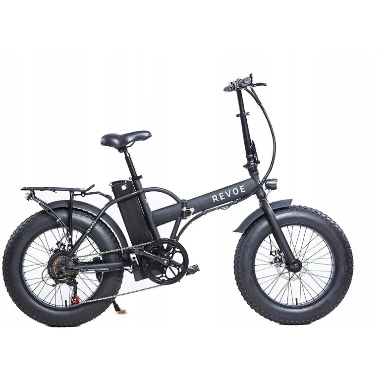 Elektryczny Rower Składany Fatbike 20 Wspomaganie