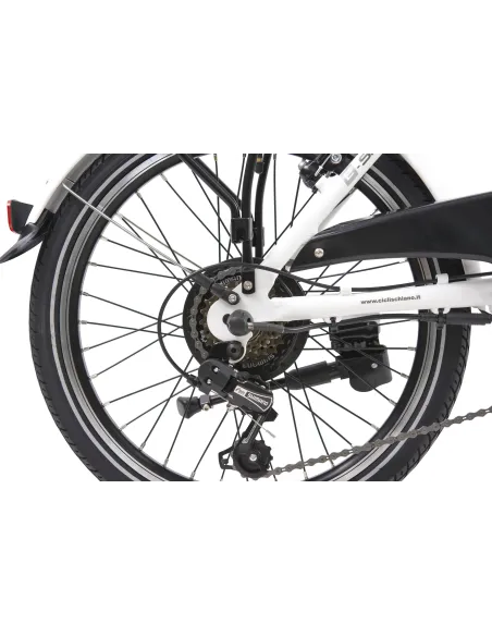 Elektryczny Rower Składany 20 Wspomaganie Składak ALU