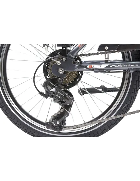 Rower Elektryczny Składany 20 Miejski ALU Unisex