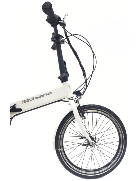 Elektryczny Rower Składany 20 Wspomaganie Składak ALU Revo Światła 6 Biegów