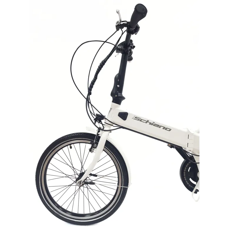 Elektryczny Rower Składany 20 Wspomaganie Składak ALU Revo Światła 6 Biegów