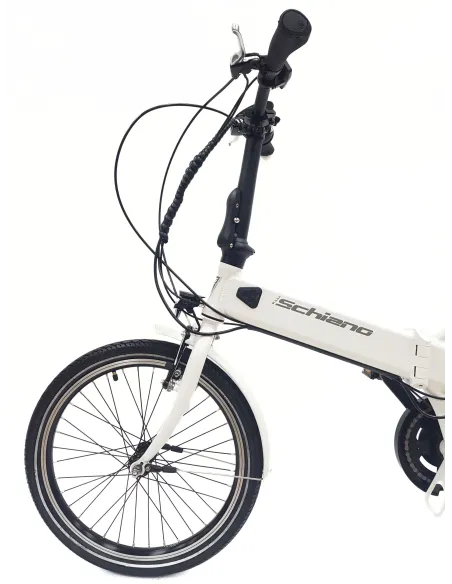 Elektryczny Rower Składany 20 Wspomaganie Składak ALU Revo Światła 6 Biegów