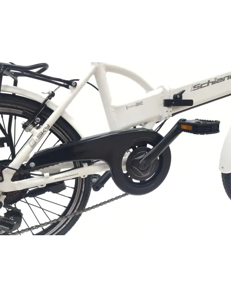 Elektryczny Rower Składany 20 Wspomaganie Składak ALU Revo Światła 6 Biegów