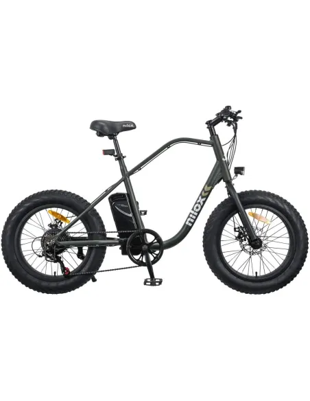 Rower Elektryczny 20 Fatbike Wspomaganie 250W ALU 5 Trybów Tarcze Światła