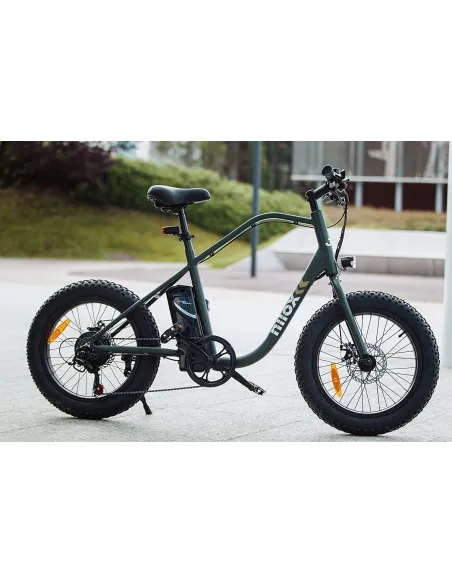 Rower Elektryczny 20 Fatbike Wspomaganie 250W ALU 5 Trybów Tarcze Światła