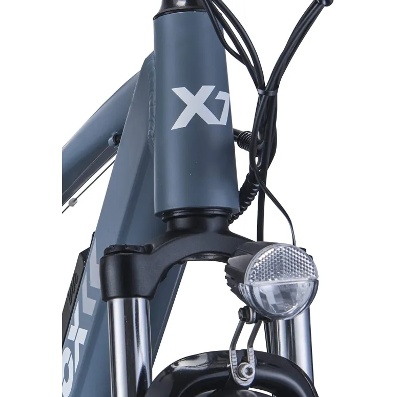 Rower Elektryczny Górski 27,5 ALU Bagażnik 250W