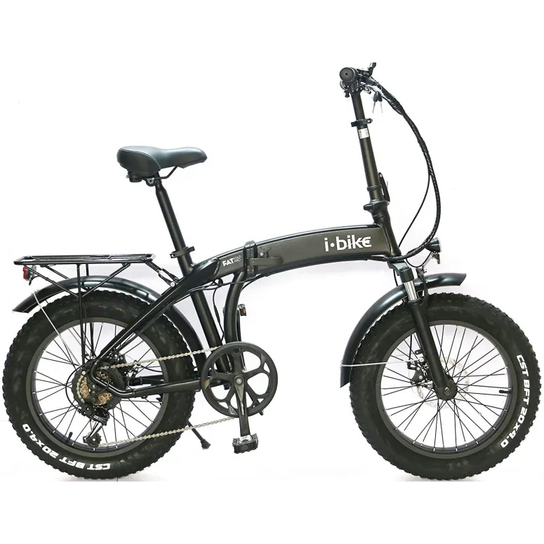 Składany Rower Elektryczny 20 Fatbike ALU Tarcze