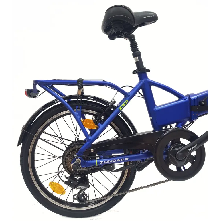 Rower Elektryczny Składany 20 Miejski 250W Składak ALU Wspomaganie 3 Tryby