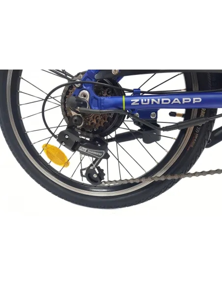 Rower Elektryczny Składany 20 Miejski 250W Składak ALU Wspomaganie 3 Tryby