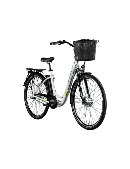 Elektryczny Rower Miejski 28 Nexus 3 Wspomaganie 5 Trybów 10,4Ah Bagażnik