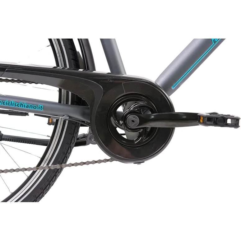 Elektryczny Rower Miejski 28 Wspomaganie 250W