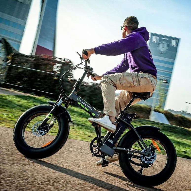 Rower Elektryczny Składany 20 ALU Tarcze 10,4Ah