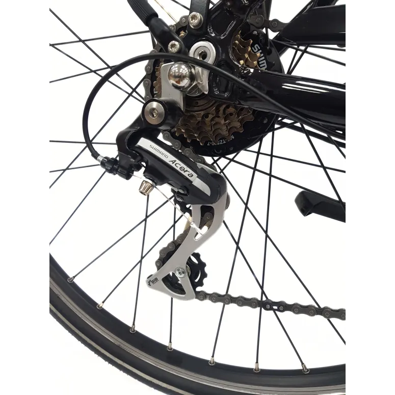 Elektryczny Rower 28 Trekkingowy Męski Wspomaganie 250W 115 km Turystyczny