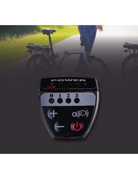 Elektryczny Rower Składany 20 ALU 10,4 Ah Wspomaganie Składak Męski Damski