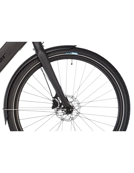 Rower Elektryczny Miejski 29 AEG 400Wh ALU Wspomaganie 8 Biegów Hydraulika