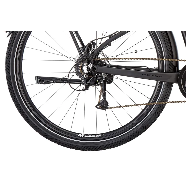 Rower Elektryczny Miejski 29 AEG 400Wh ALU Wspomaganie 8 Biegów Hydraulika