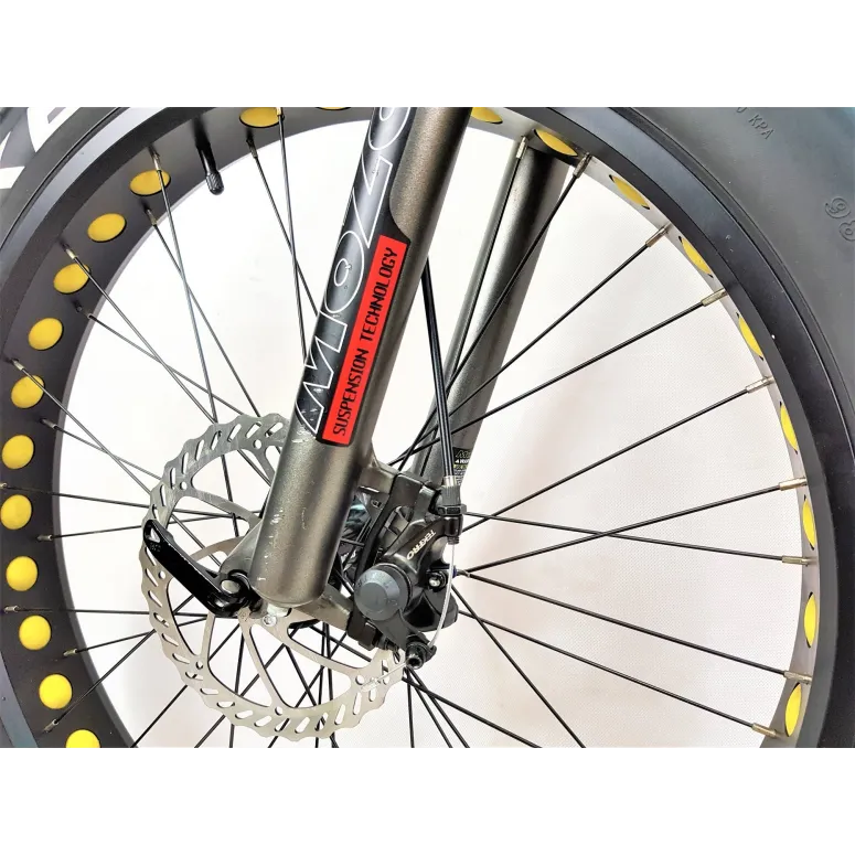 Elektryczny Rower Górski Fatbike 26 Tarcze ALU
