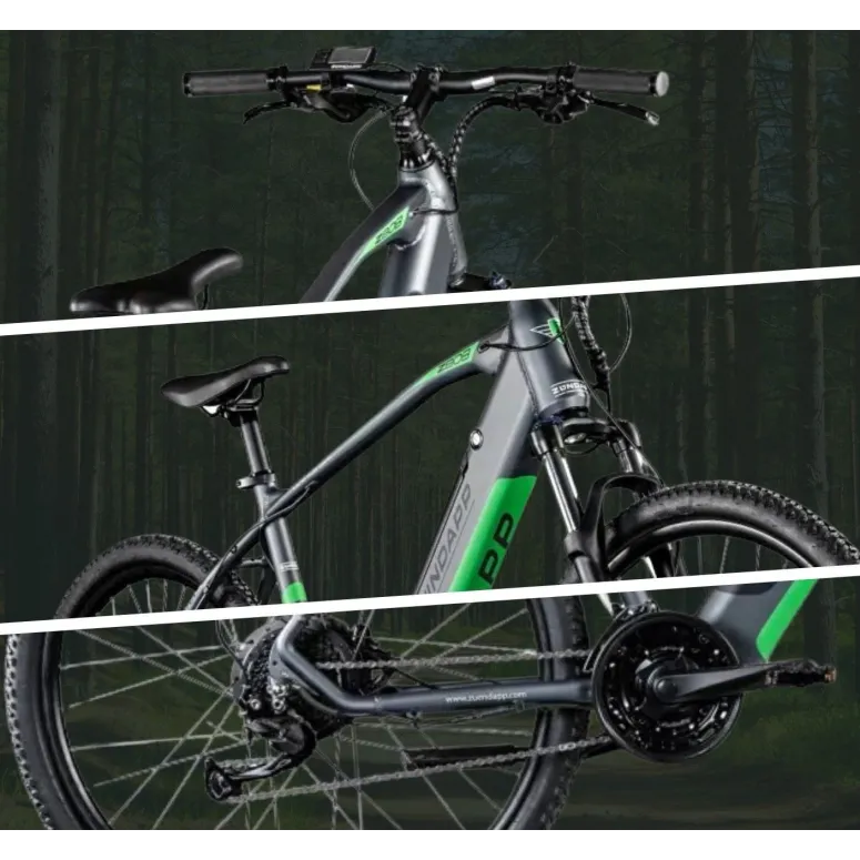 Elektryczny Rower Górski 29 ALU 5 Trybów 14Ah Cyngle Wspomaganie Hydraulika