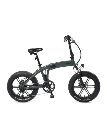 Elektryczny Rower Składany Fat 20 Wspomaganie Składak 3 Tryby 6 Bieg Tarcze