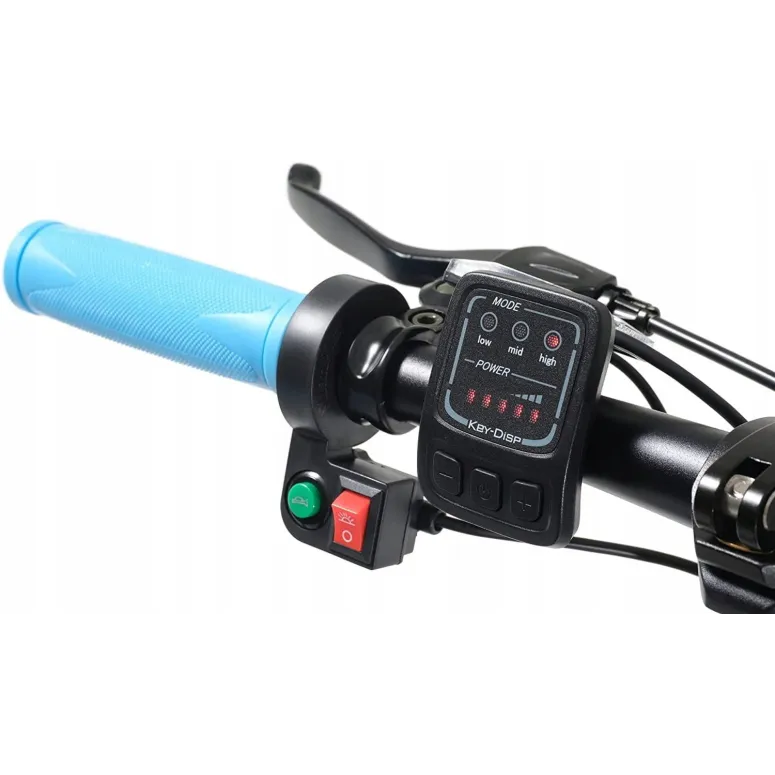 Składany Rower Elektryczny 20 Tarcze ALU 250 W Składak 3 Tryby