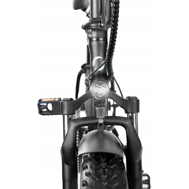 Elektryczny Rower Składany Fatbike 20 Wspomaganie