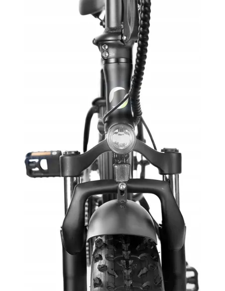 Elektryczny Rower Składany Fatbike 20 Wspomaganie