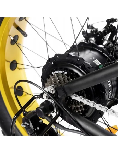 Elektryczny Rower Składany Fatbike 20 Wspomaganie