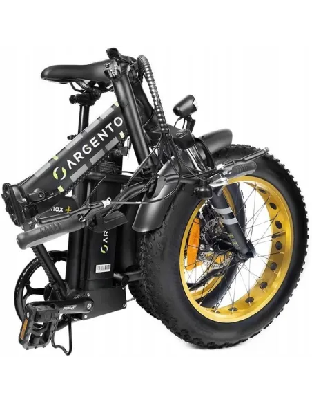 Elektryczny Rower Składany Fatbike 20 Wspomaganie