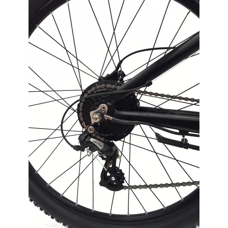Rower Elektryczny Górski 29 Hamulce Hydrauliczne ALU Wspomaganie Stopka