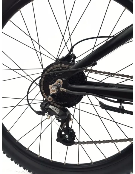 Rower Elektryczny Górski 29 Hamulce Hydrauliczne ALU Wspomaganie Stopka